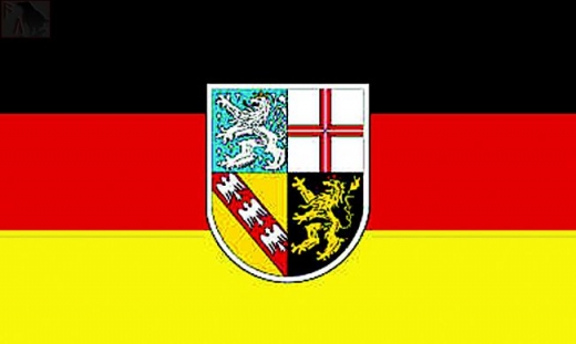 LÄNDERFAHNE / SAARLAND