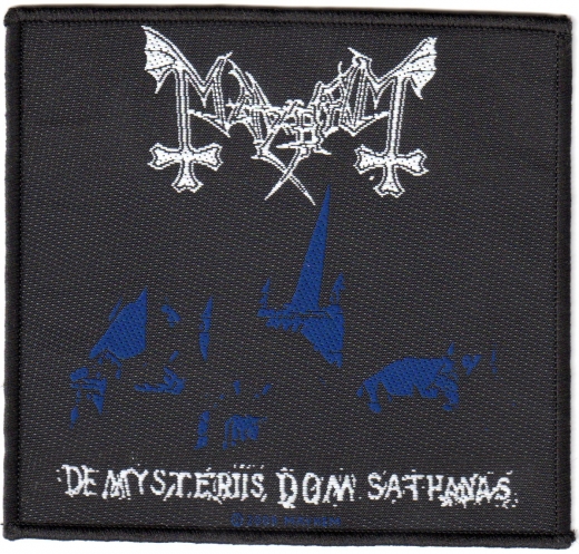 Mayhem - De Mysteriis Dom Sathanas (Aufnäher)