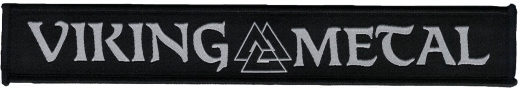 Viking Metal - Valknut (Aufnäher)