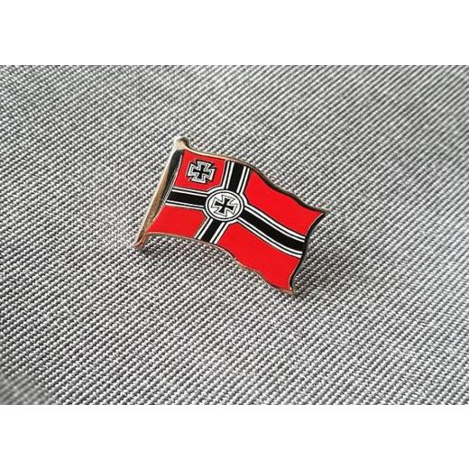 German Reichkriegsflagge with Iron Cross Pin