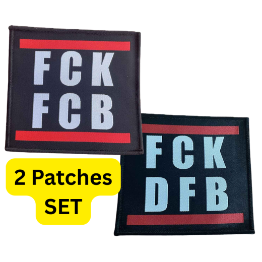 FCK Fussball Aufnäher Set