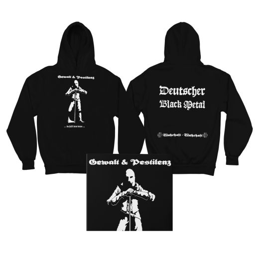 Gewalt & Pestilenz - Deutscher Black Metal Hooded Sweater