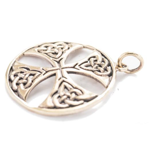 Celtic Cross (Pendant in Bronze)