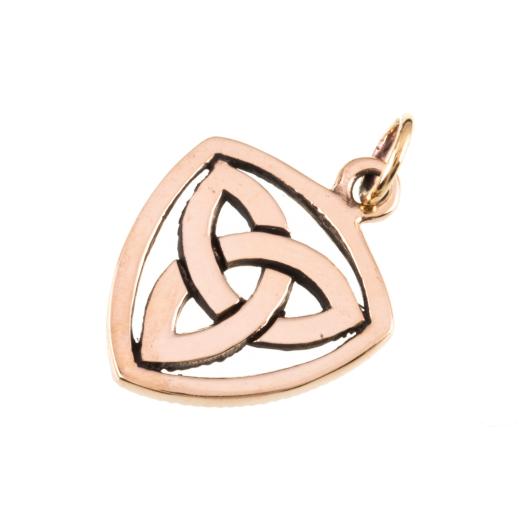 Tara - Celtic Triqueta (Kettenanhänger in Bronze)