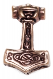 Ragnarok Thors Hammer (Pendant in Bronze)