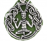 Celtic Cernunnos (Pendant in silver)