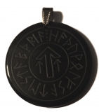 Siegrune TYR (Kettenanhänger aus Horn)