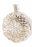 Großer keltischer Knoten Syanna (Kettenanhänger in Bronze)