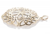Großer keltischer Knoten Syanna (Kettenanhänger in Bronze)