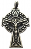 St. Patricks Cross (Pendant in antiqued silver)