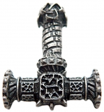Vindir Hammer (Kettenanhänger in Altsilber)