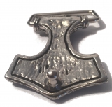 Thors Hammer Buckle (Gürtelschnalle in Silber)