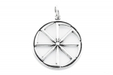 Kolovrat - Großes Glücksrad (Kettenanhänger in Silber)