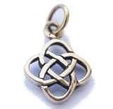 Sheela - keltischer Glücksbringer (Kettenanhänger in Bronze)