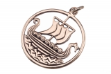 Svold - Large dragon ship (Pendant in Bronze)