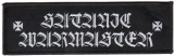 Satanic Warmaster - Logo (Aufnäher)