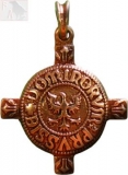 TEUTONENKREUZ Altbronze (Kettenanhänger)