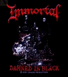 Immortal - Damned in Black (Aufnäher)