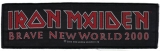 Iron Maiden - Brave New World 2000 (Aufnäher)