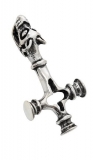 Wolfskreuz (Kettenanhänger in Silber)