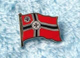 German Reichkriegsflagge with Iron Cross Pin
