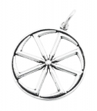 Kolovrat - Kettenanhänger in Silber