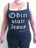Odin statt Jesus - Dort treffe ich... Girlie Shirt