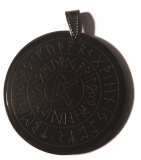 Glücksrune 2 (Kettenanhänger aus Horn)