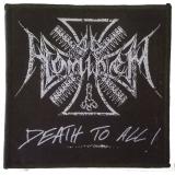 Ad Hominem - Logo Death To All (Aufnäher)
