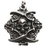 Piraten der Karibik (Kettenanhänger in Altsilber)