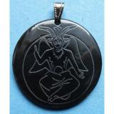 Baphomet (Kettenanhänger aus Horn)