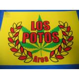 Los Potos Area (Türschild)