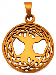 Weltenesche - Coira (Kettenanhänger in Bronze)