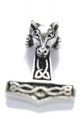 Widderhammer Mjölnir (Kettenanhänger in Silber)