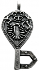 Troll Key (Pendant in antiqued silver)