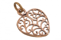 Mirja - Celtic Heart (Pendant in Bronze)
