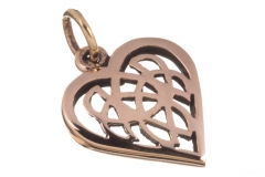 Amina - Celtic Heart (Pendant in Bronze)