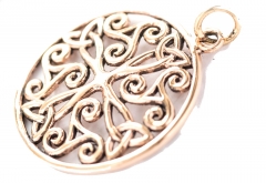 Aurea - Celtic Cross (Pendant in Bronze)