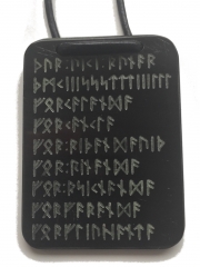 Magic spell of Högstena - 1-sided (Pendant from horn)