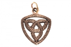 Tara - Celtic Triqueta (Pendant in Bronze)