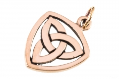 Tara - Celtic Triqueta (Pendant in Bronze)