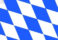 LÄNDERFAHNE / BAYERN