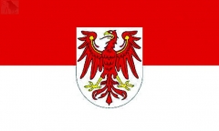 LÄNDERFAHNE / BRANDENBURG
