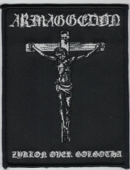 Armaggedon - Zyklon over Golgotha Aufnäher