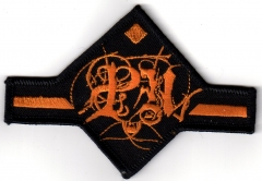 Pensées Nocturnes - Orange Logo (Aufnäher)