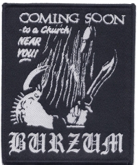 Burzum - Coming soon (Aufnäher)