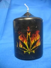 Burning Leaf (Kerze)