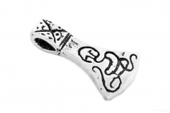 kleine Wikinger Axt (Kettenanhänger in Silber)