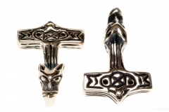 Wolfhammer - Little Thorhammer (Pendant in Bronze)