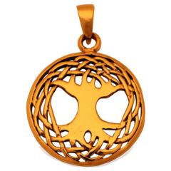 Weltenesche - Coira (Kettenanhänger in Bronze)